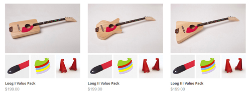Loog Guitar Value Packs