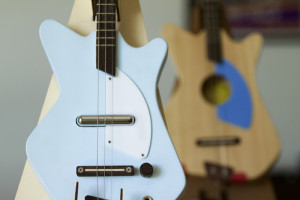 Blue Electric Loog Guitar